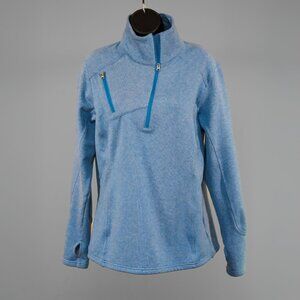 NILS Women Large Quarter Zip Fleece Lined Pullover